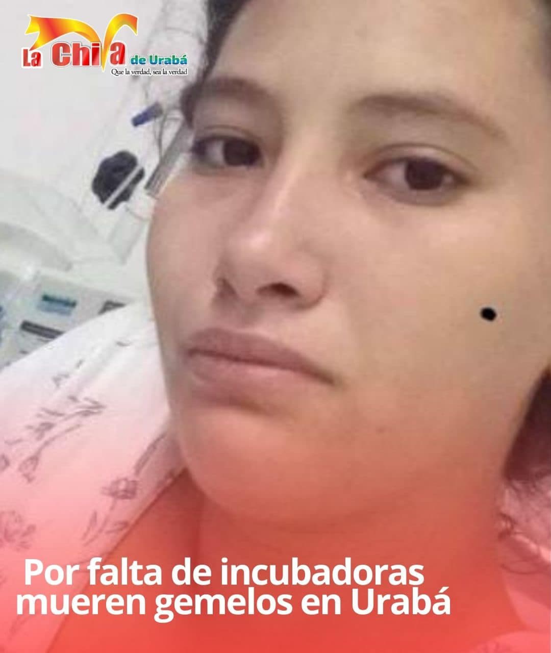 Perdió a sus  gemelos por falta de incubadoras