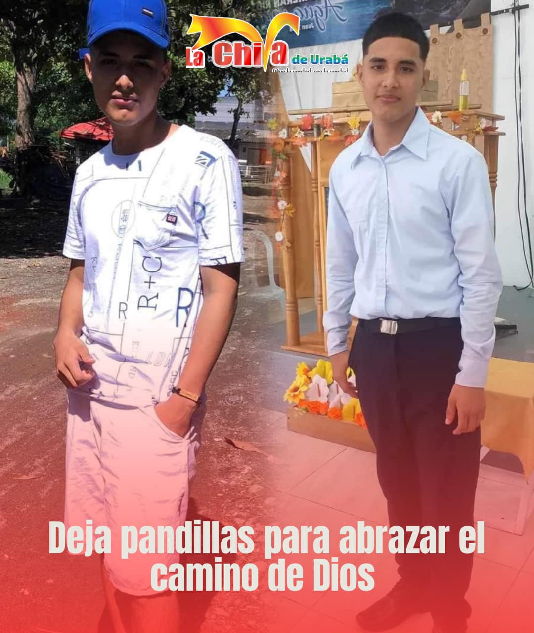Dejó las pandillas para servir a Dios