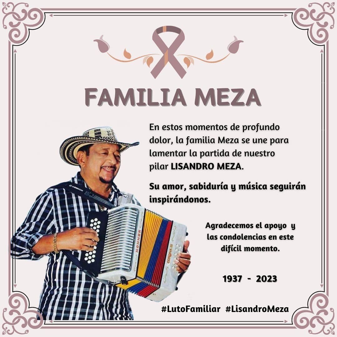 En Los Palmitos fue sepultado Lisandro Meza