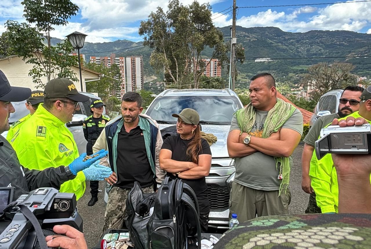 Capturados alias “Firu”, “Boyaco”, y “Erika” entre otros miembros de las disidencias de las Farc en Antioquia