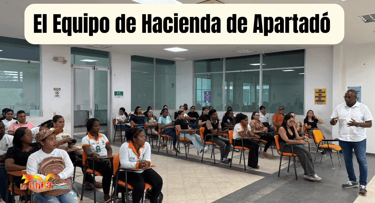 El secretario de Hacienda de Apartadó reunió a los funcionarios de esa dependencia