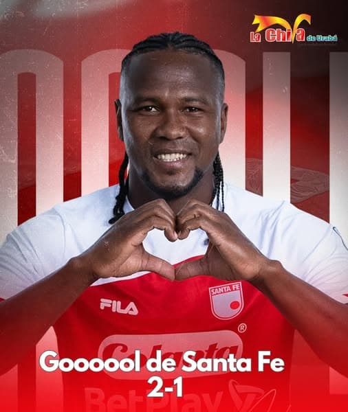 Deportivo Independiente Santa Fe, de la mano de Hugo Rodallega campeón en el Atanasio Girardot