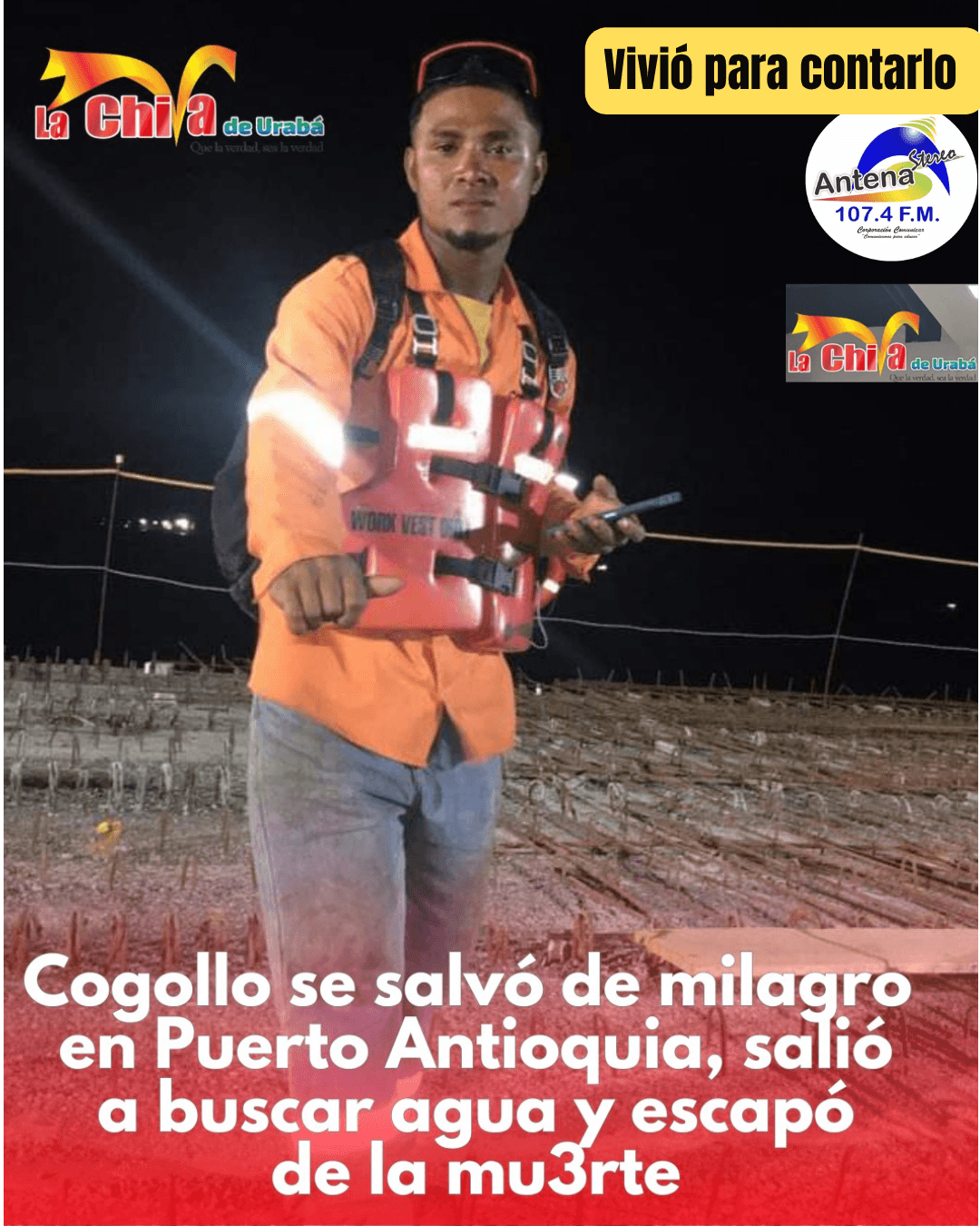 “No era su día”: Luis Alfonso Cogollo, había salido por agua al momento de la explosión
