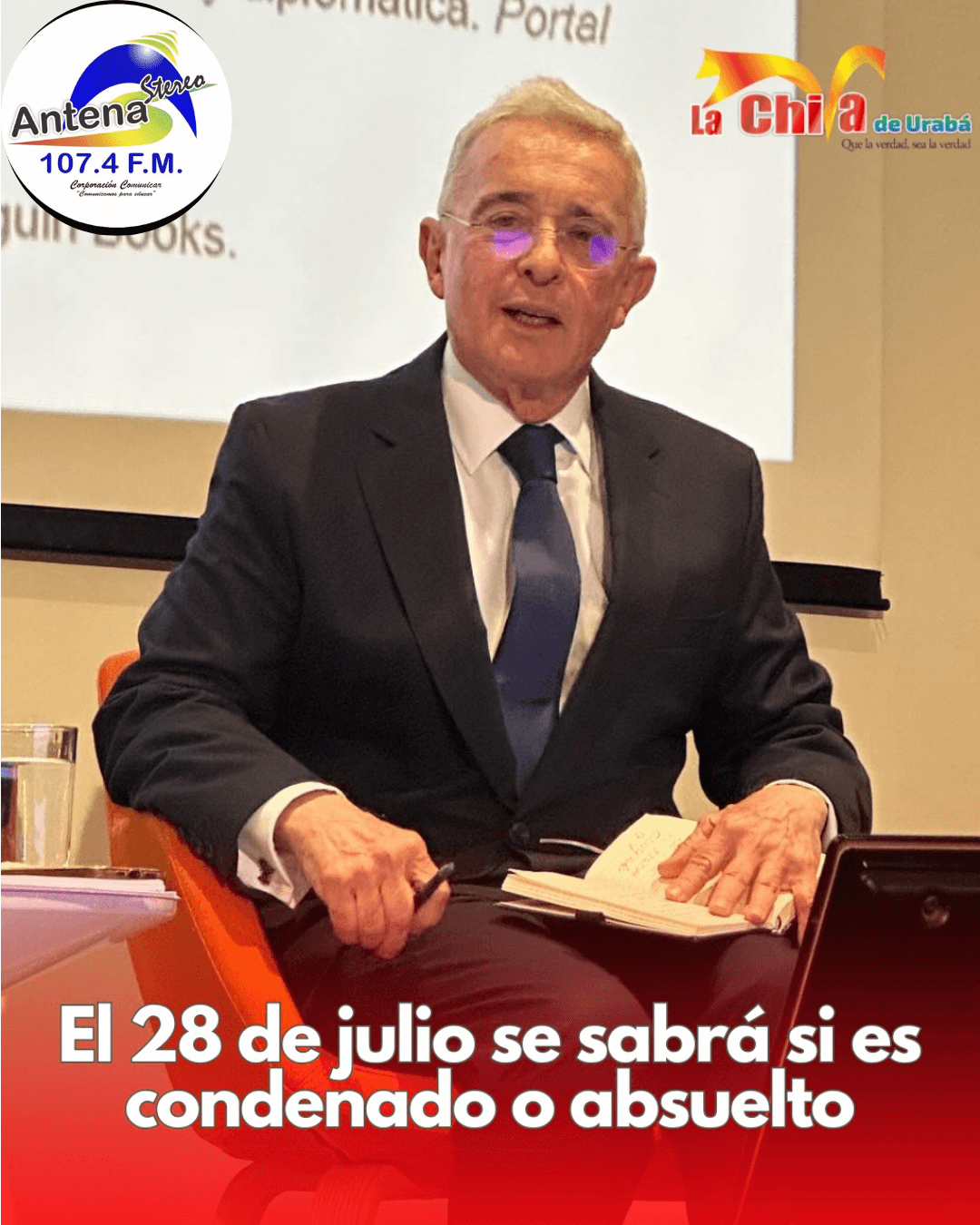 Concluyeron las audiencias: ¿Uribe culpable o inocente? El 28 de julio se emitirá el fallo