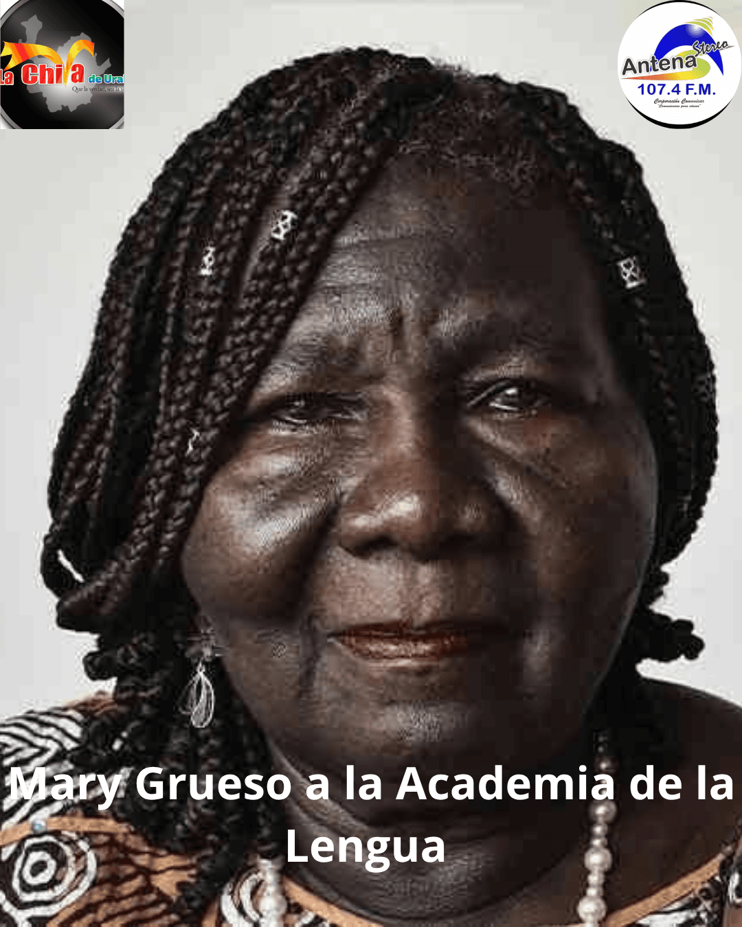 Mary Grueso Romero, voz de la poesía afrocolombiana, llegó a La Academia Colombiana de la Lengua