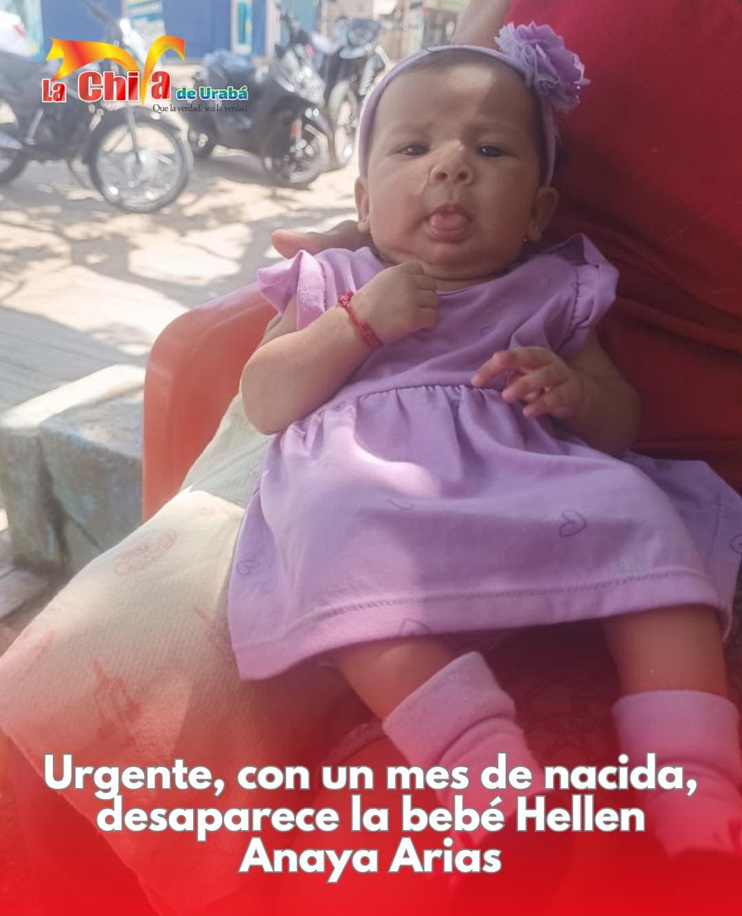 El papá se llevó a la niña sin autorización y dejó angustia en Riogrande, Turbo