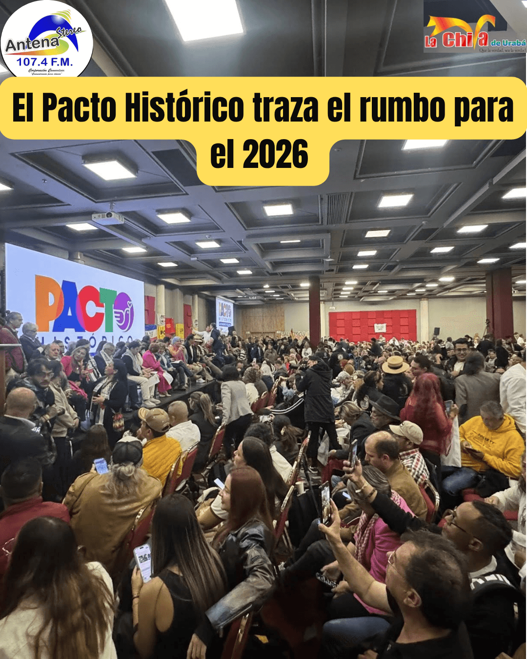 Convención del Pacto Histórico perfila sus precandidatos presidenciales para 2026
