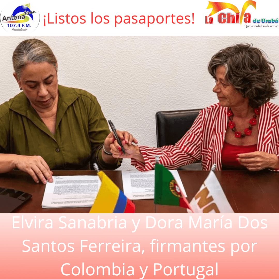 Colombia firmó convenio con Portugal para la producción de pasaportes