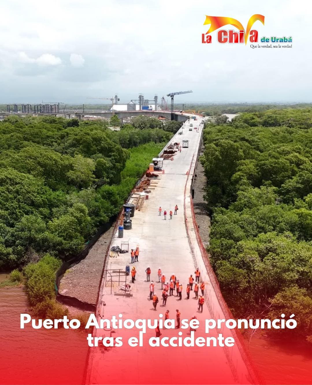 Puerto Antioquia se solidarizó con las víctimas, pero no entregó detalles de lo ocurrido  