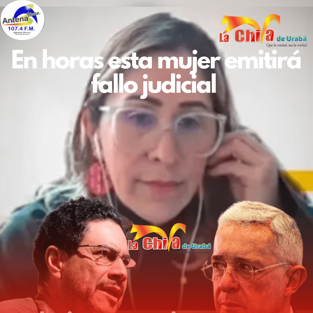 A horas del fallo histórico en el caso Uribe, el país mira a la jueza Sandra Heredia