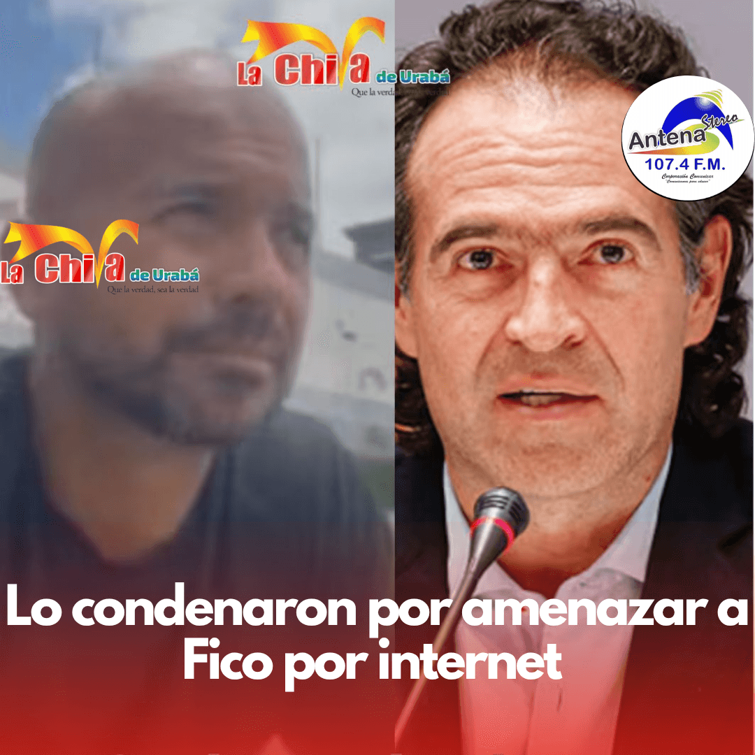 Condenado hombre que amenazó de muerte al alcalde de Medellín, Federico Gutiérrez