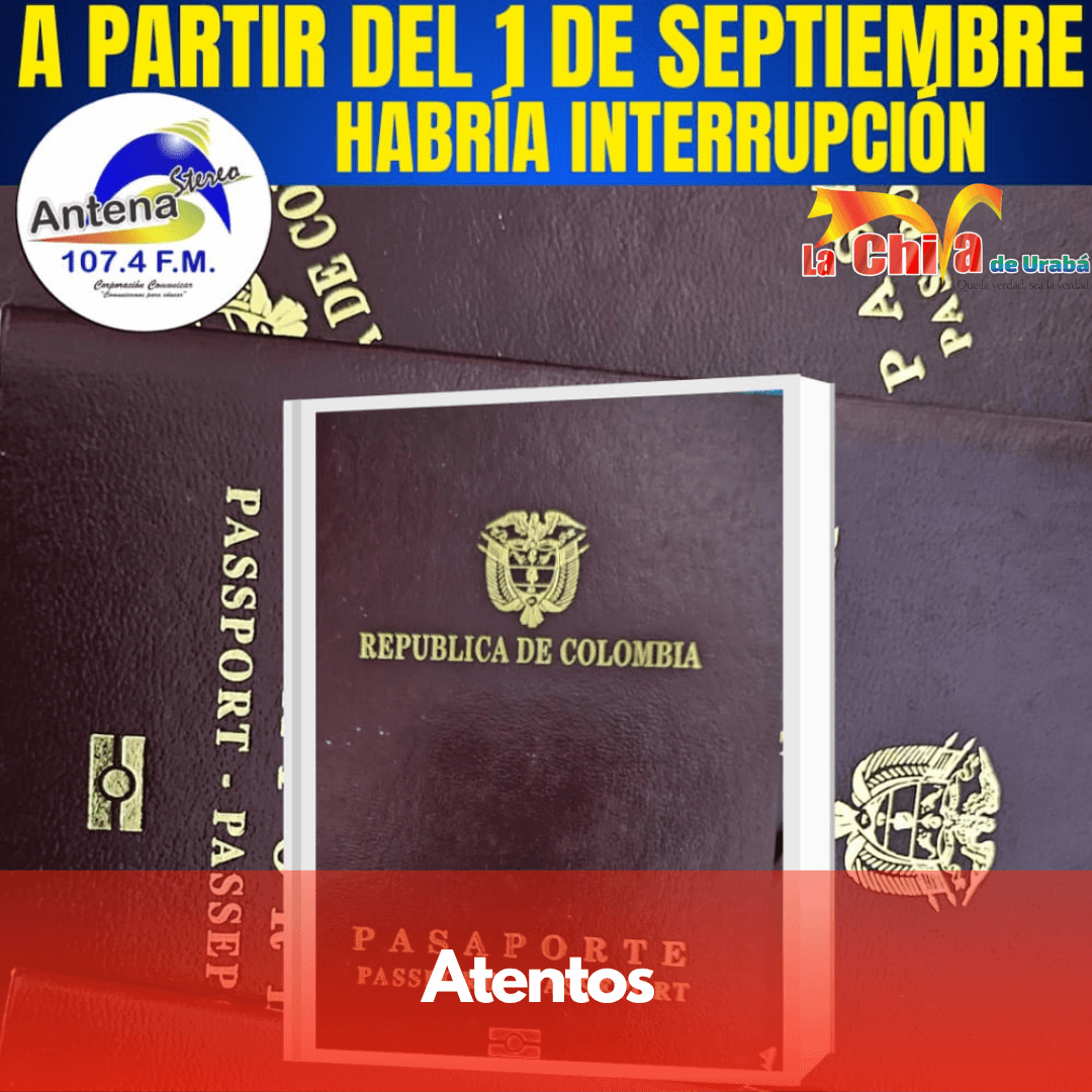 La Procuraduría advierte que podría haber crisis de pasaportes en Colombia