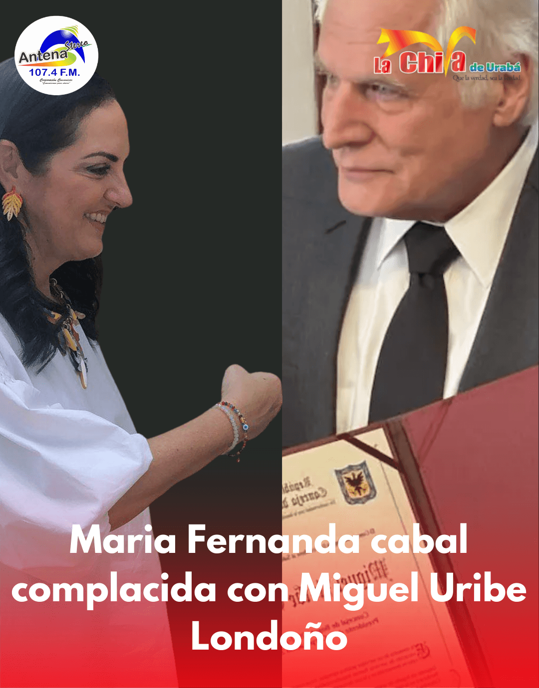 Cabal celebró llegada de Uribe Londoño a precandidatura del CD