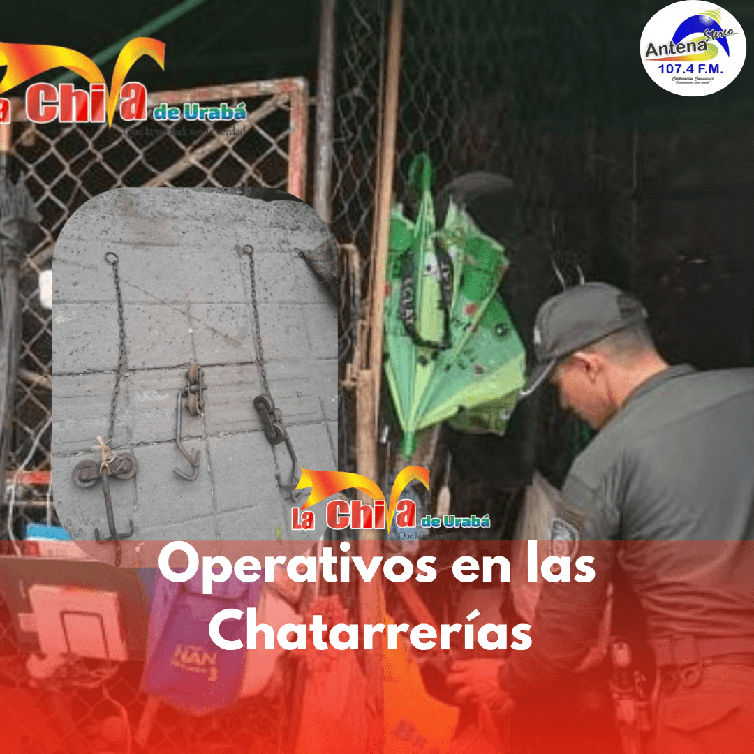 La Policía le puso el ojo a las chatarrerías, encontraron garruchas robadas