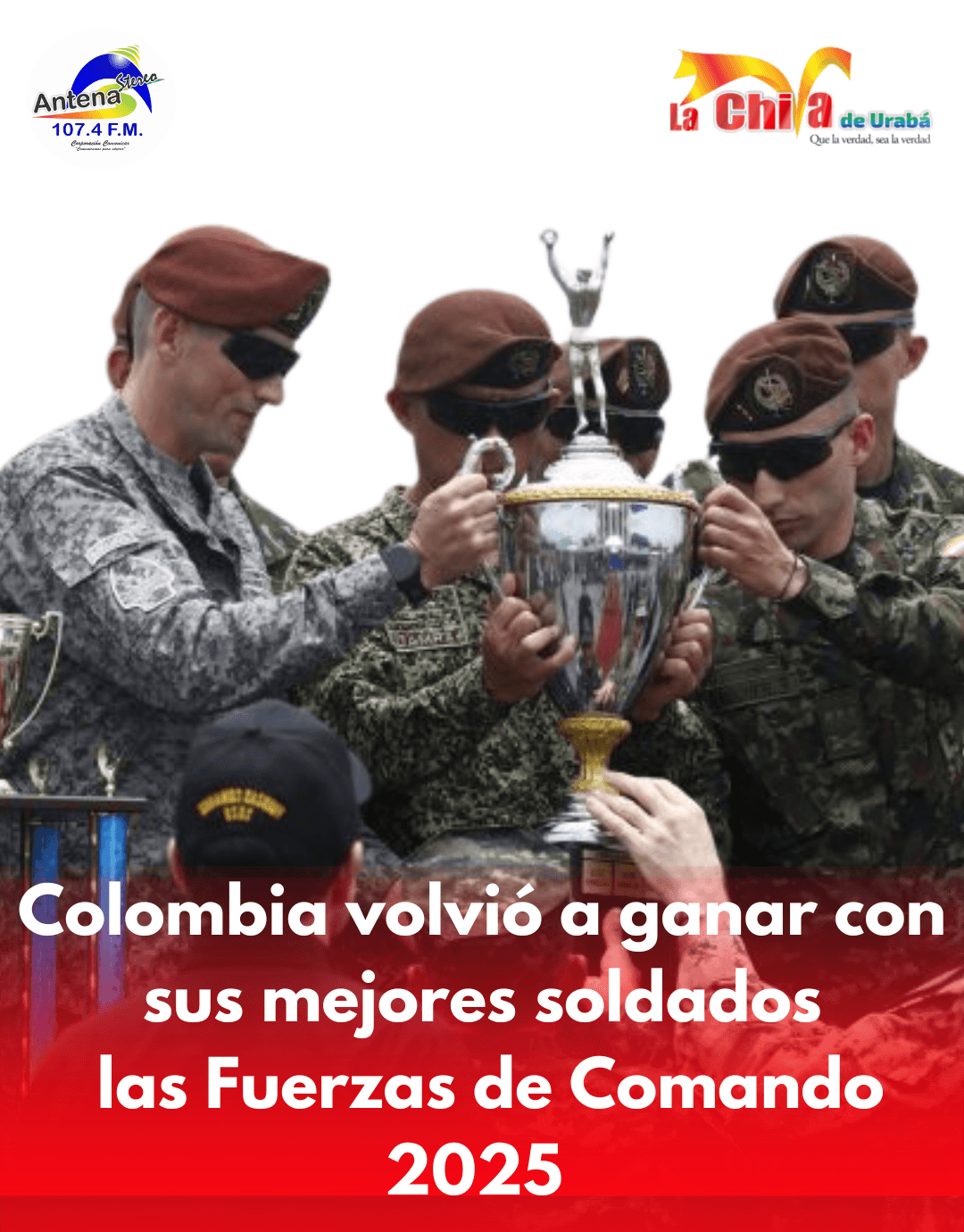 Colombia volvió a brillar con sus mejores militares, ganaron las Fuerzas de Comando 2025
