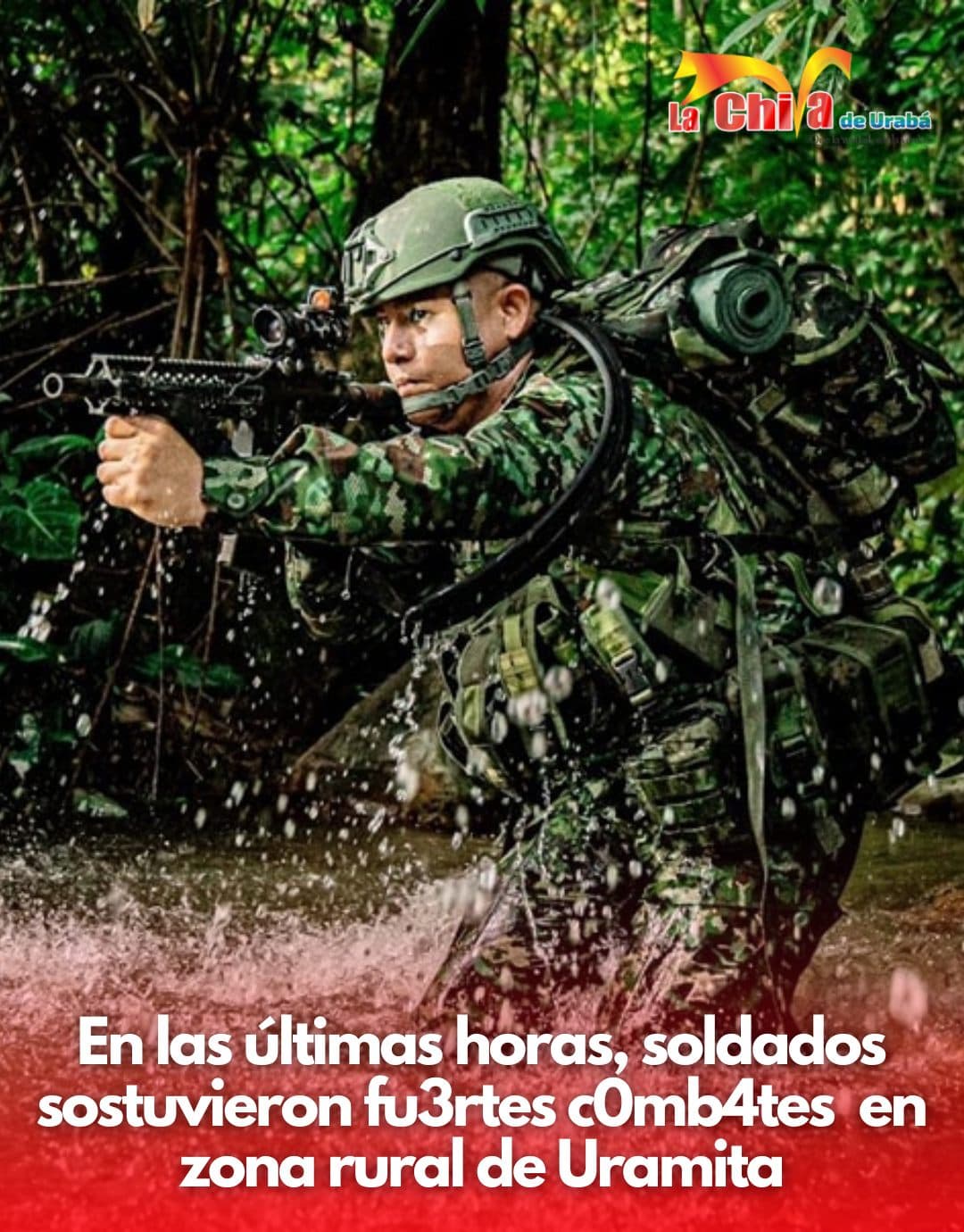 Los combates del Ejército en el occidente de Antioquia, son contra el EGC o Clan del Golfo