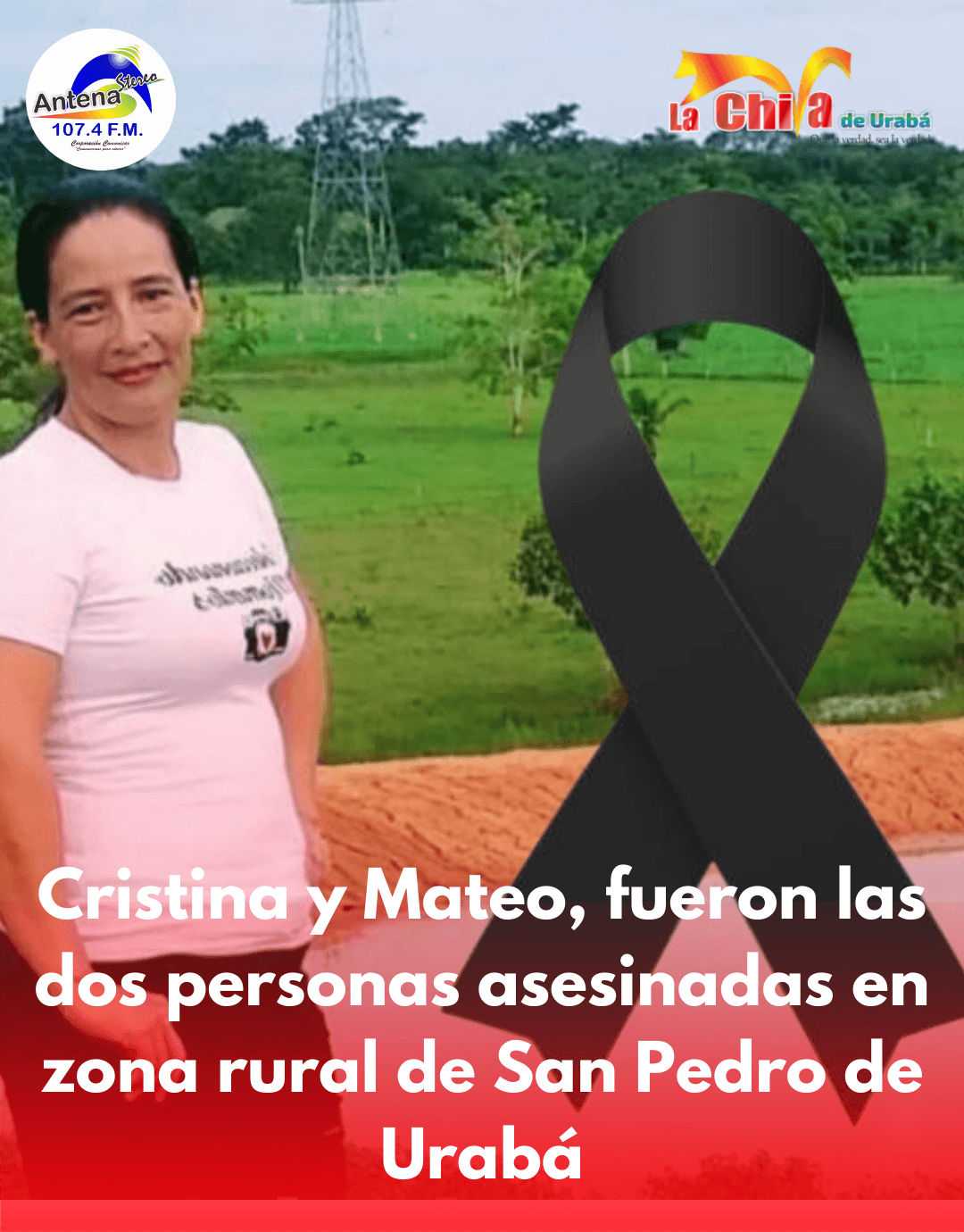 Alias “El Policía” asesinó a dos personas y dejó a otro herido en San Pedro de Urabá