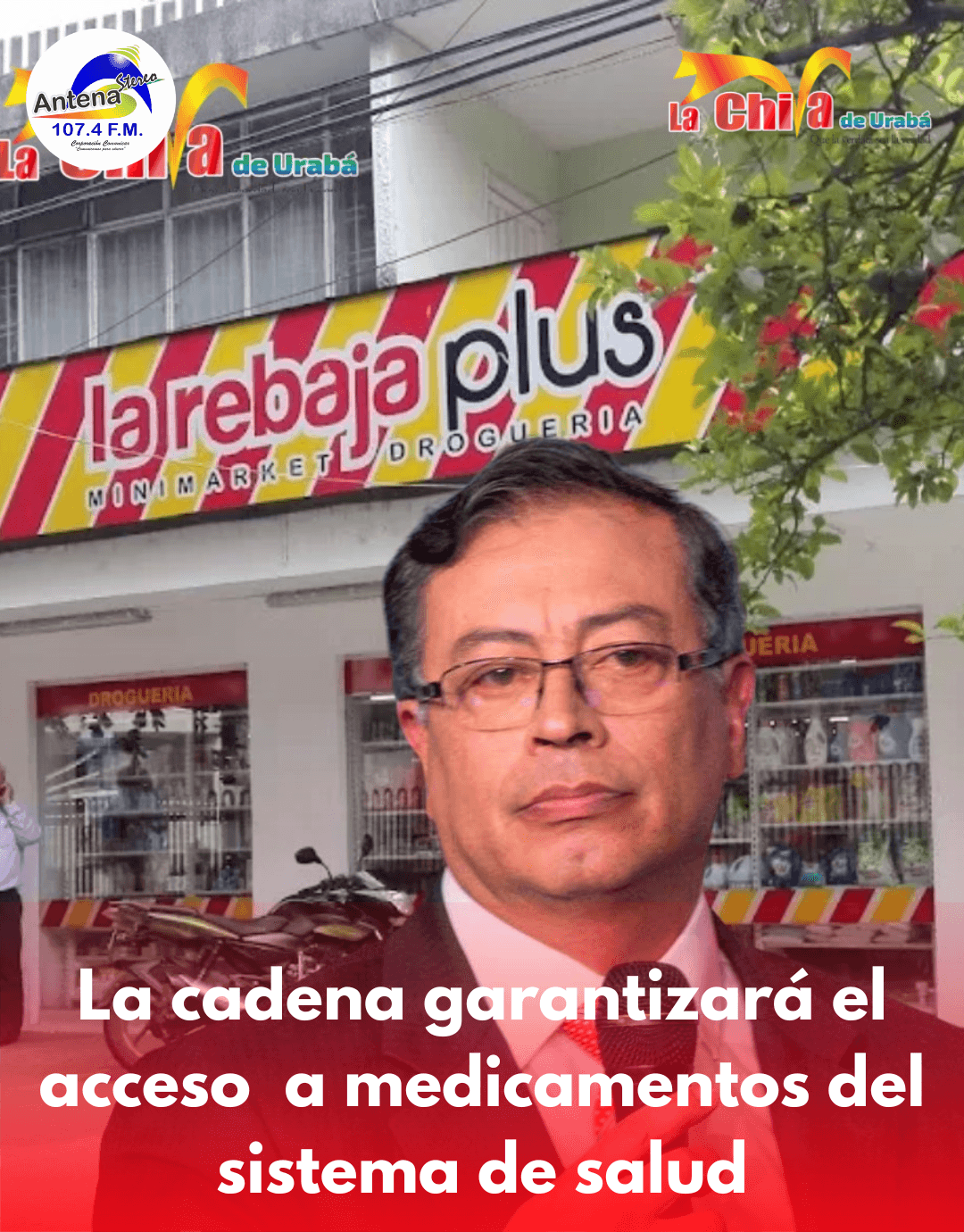Drogas La Rebaja pasó oficialmente a manos del Estado colombiano