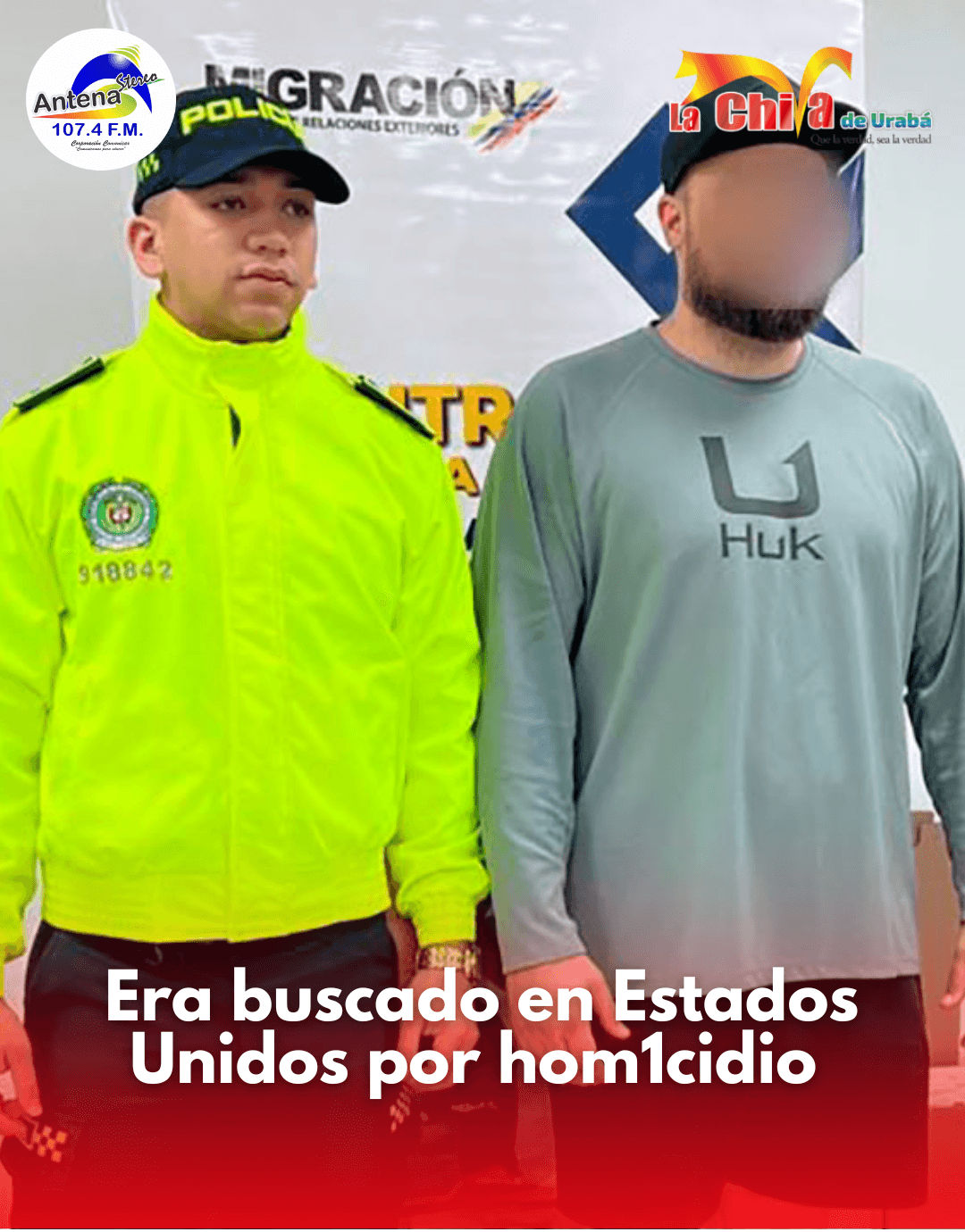 Migración Colombia expulsó a ciudadano estadounidense