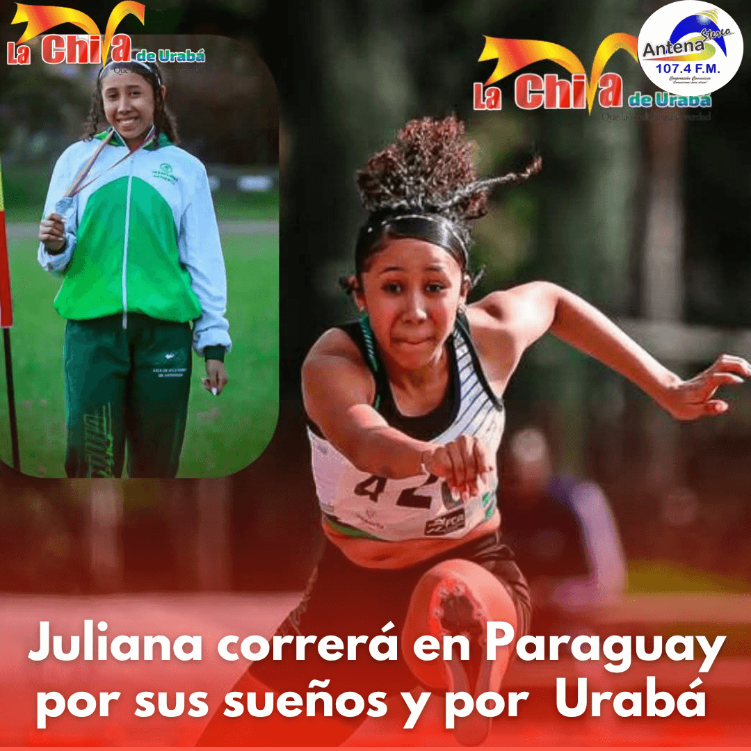 Juliana correrá en Paraguay, por sus sueños y los de su región