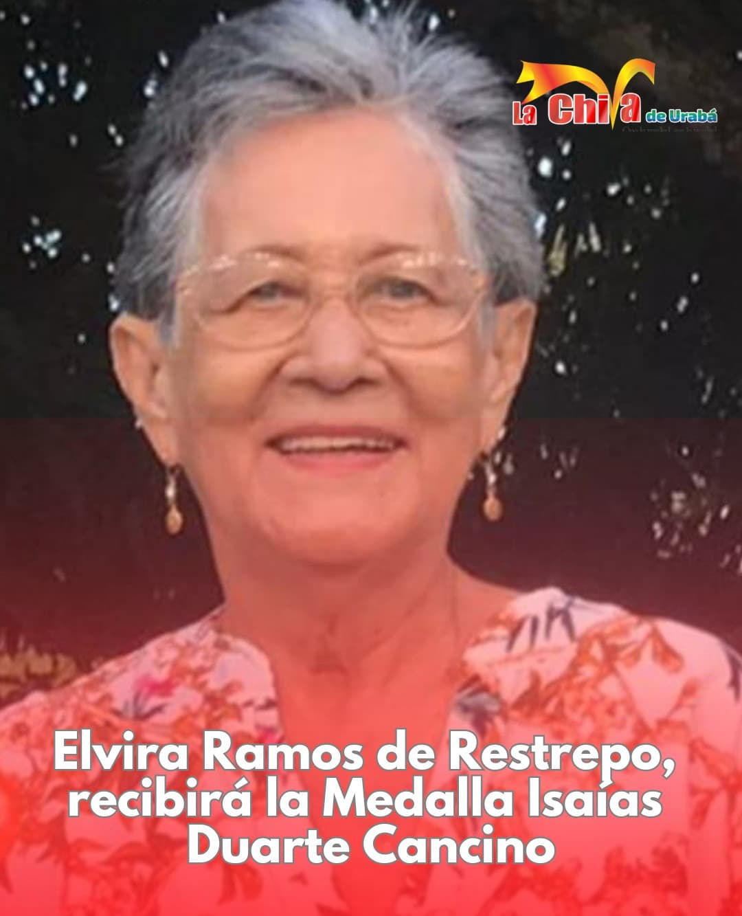 Elvira Ramos recibirá la “Medalla Isaías Duarte Cancino” por su compromiso con la fe