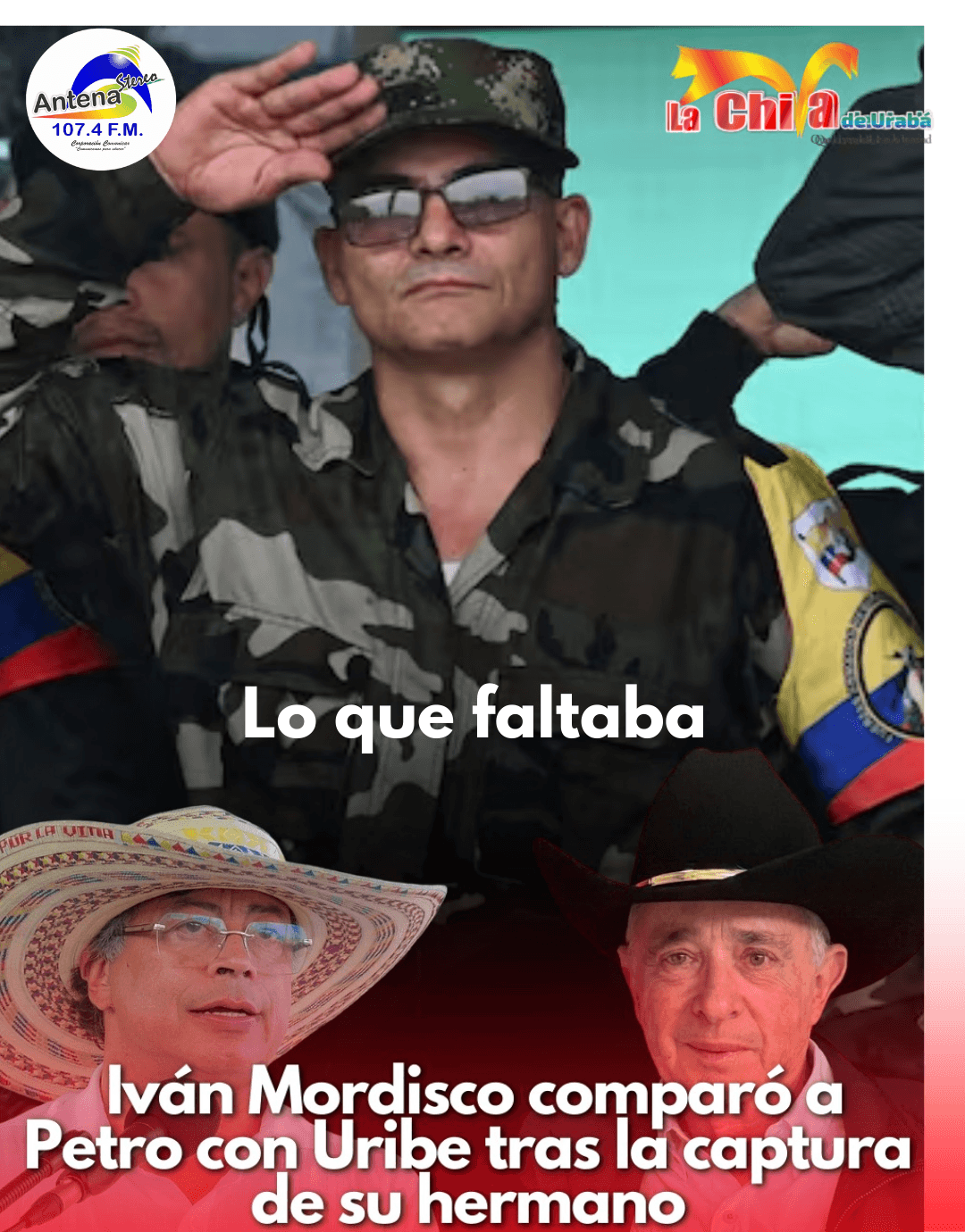 “Mordisco” lanzó duras críticas a Gustavo Petro por la captura del hermano