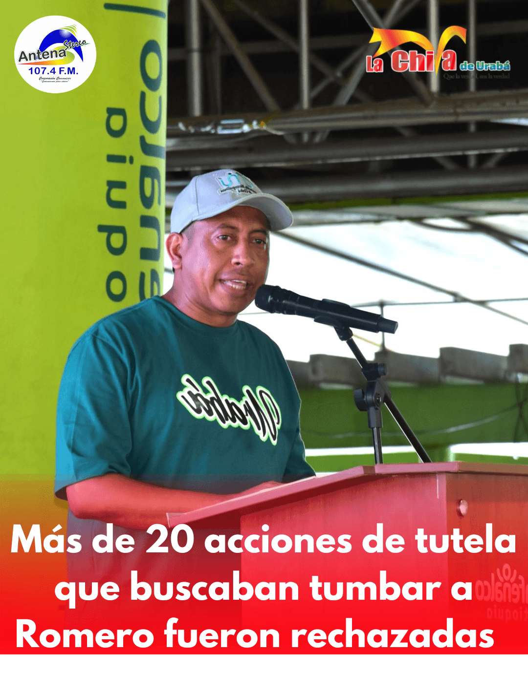 Alcalde de Apartadó, Adolfo Romero, se pronunció sobre demandas contra su elección