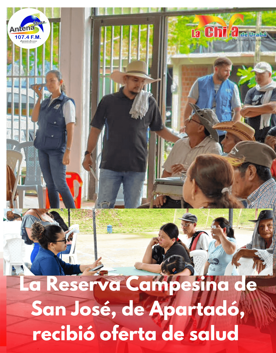 San José de Apartadó recibió jornada integral de salud