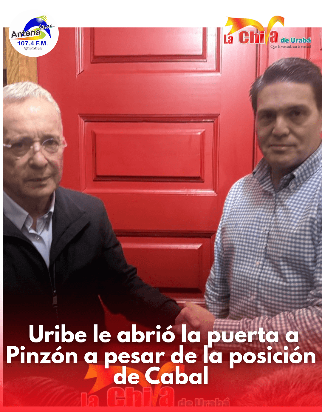 Uribe destaca a Juan Carlos Pinzón, pero Cabal cierra la puerta a nuevos aspirantes en la consulta del CD