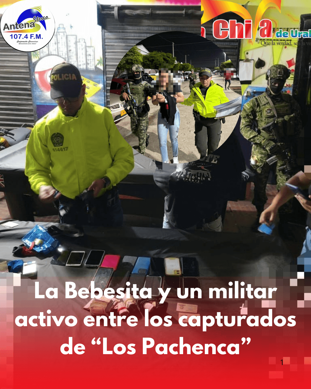 A las Autodefensas Conquistadores de la Sierra le capturaron a la Bebecita, y a un militar en servicio