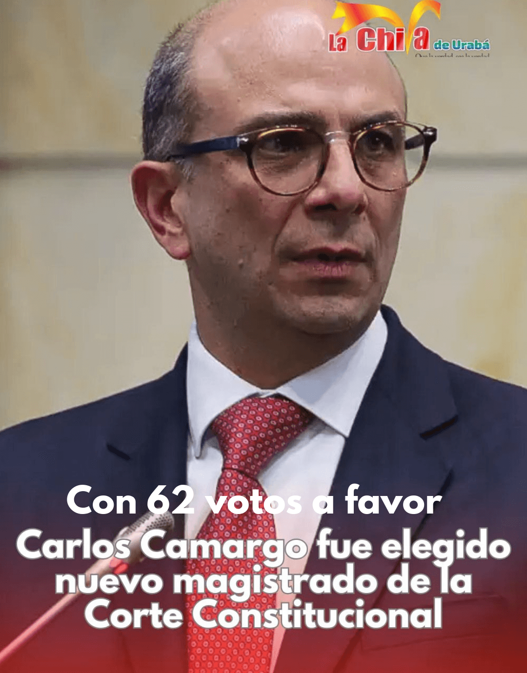 Carlos Camargo Assis, nuevo magistrado de la Corte Constitucional