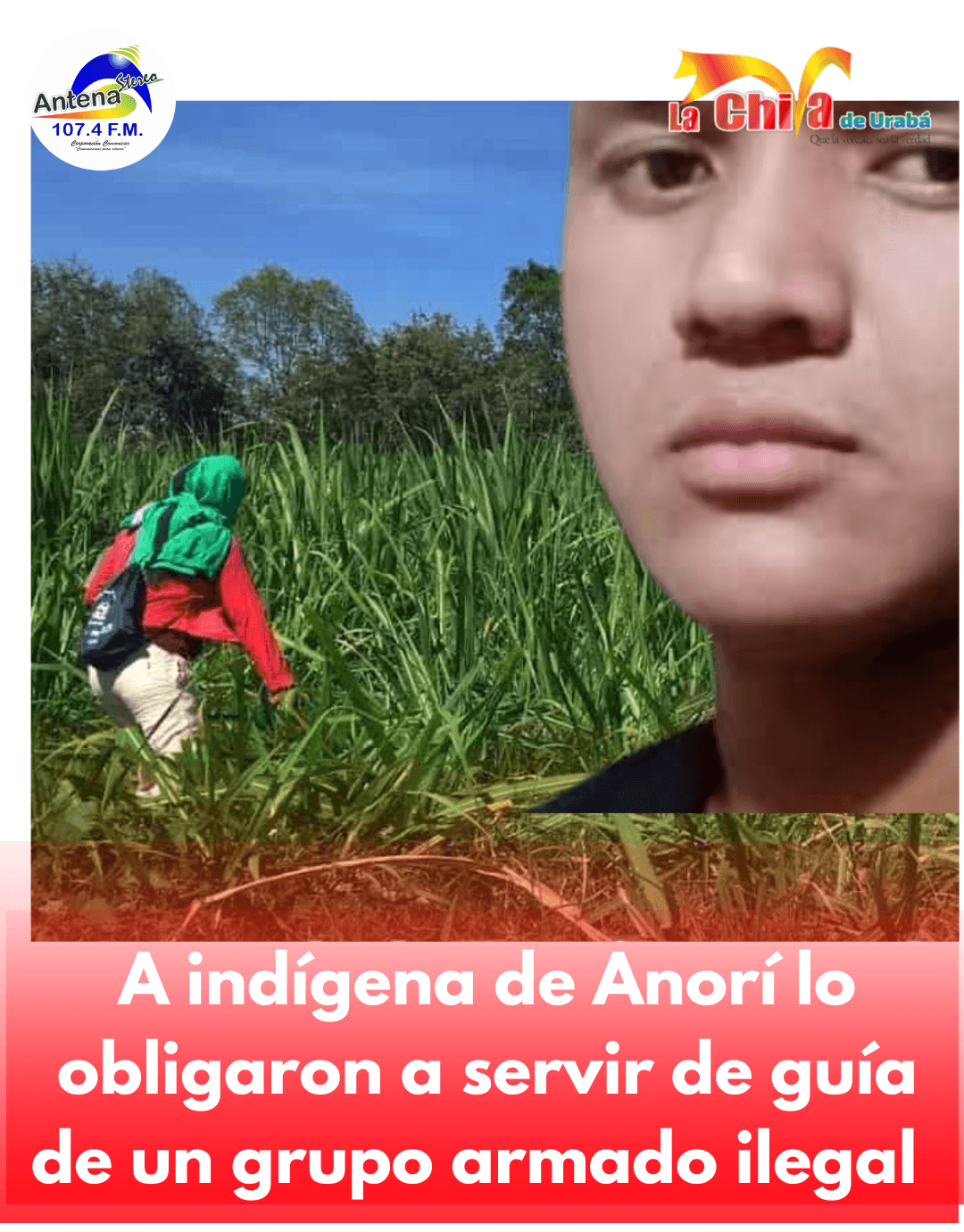 Liberado integrante de resguardo indígena secu3str4do en Anorí