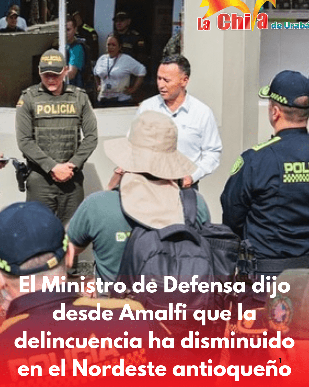 “En el nordeste antioqueño ha disminuido la criminalidad”: Min-Defensa