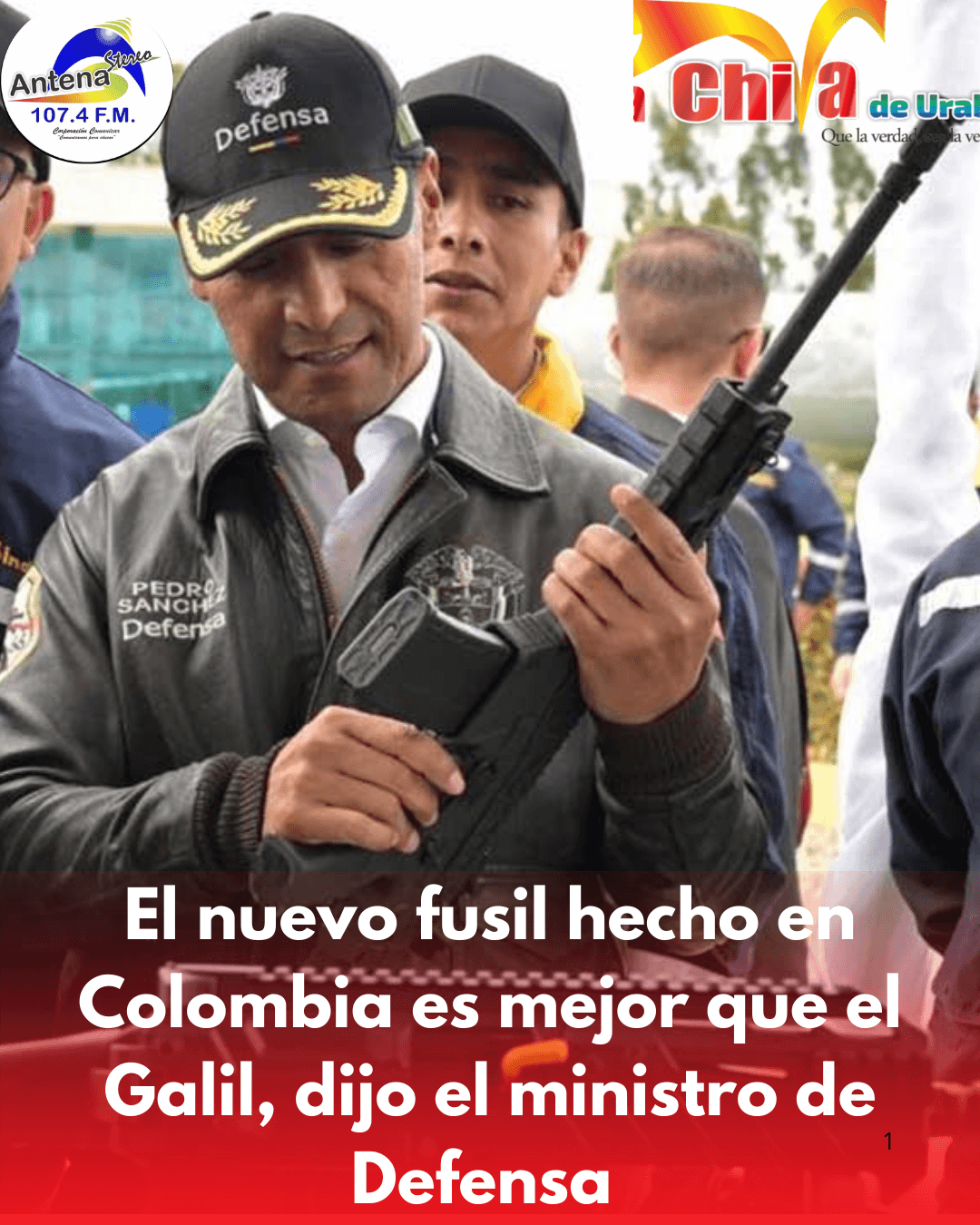 Conozca el nuevo fusil diseñado y fabricado en Colombia por Indumil