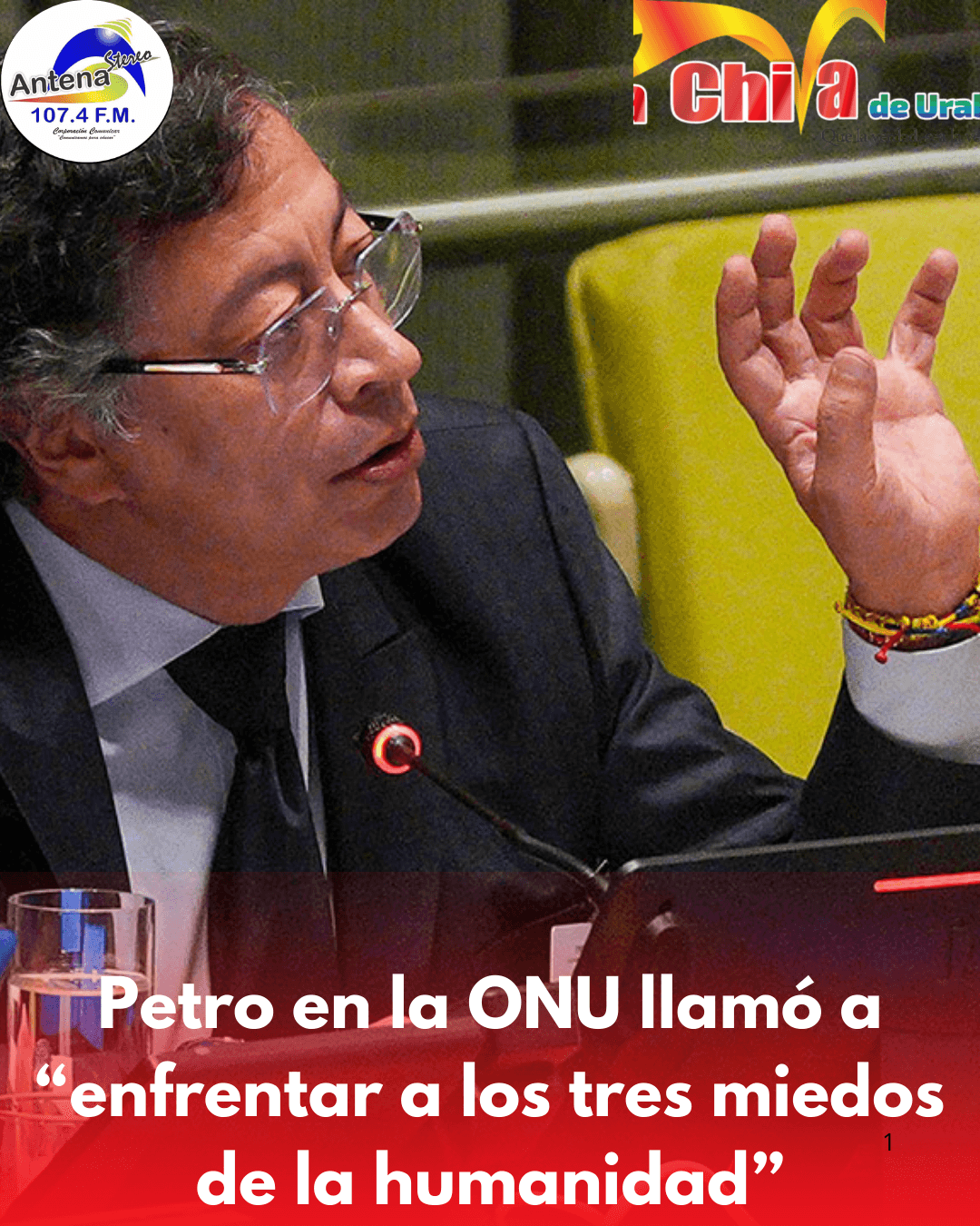 Petro en la ONU: “El mundo debe enfrentar tres grandes miedos que amenazan la democracia”