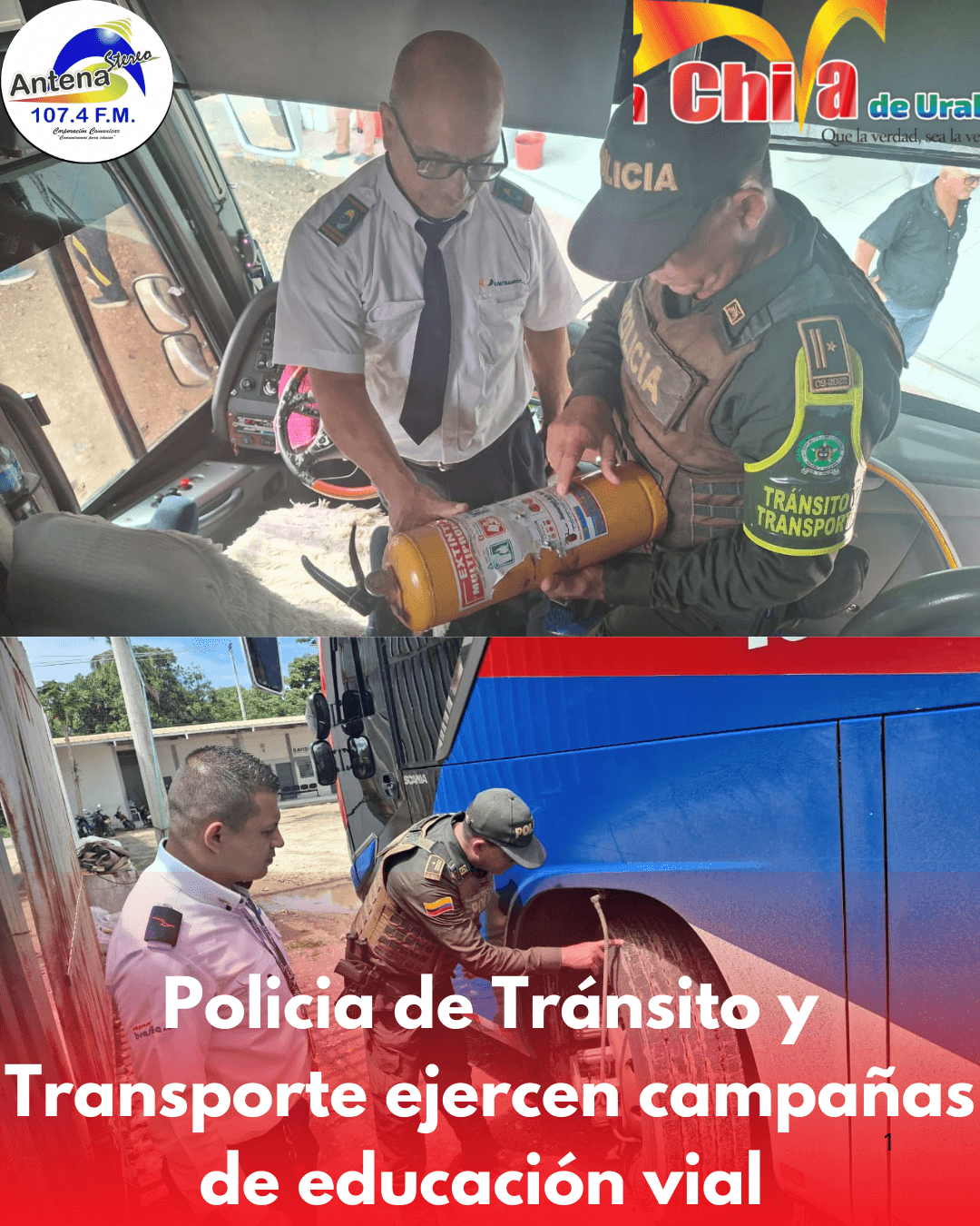 Policía Nacional adelanta jornada de sensibilización en vías de Magangué