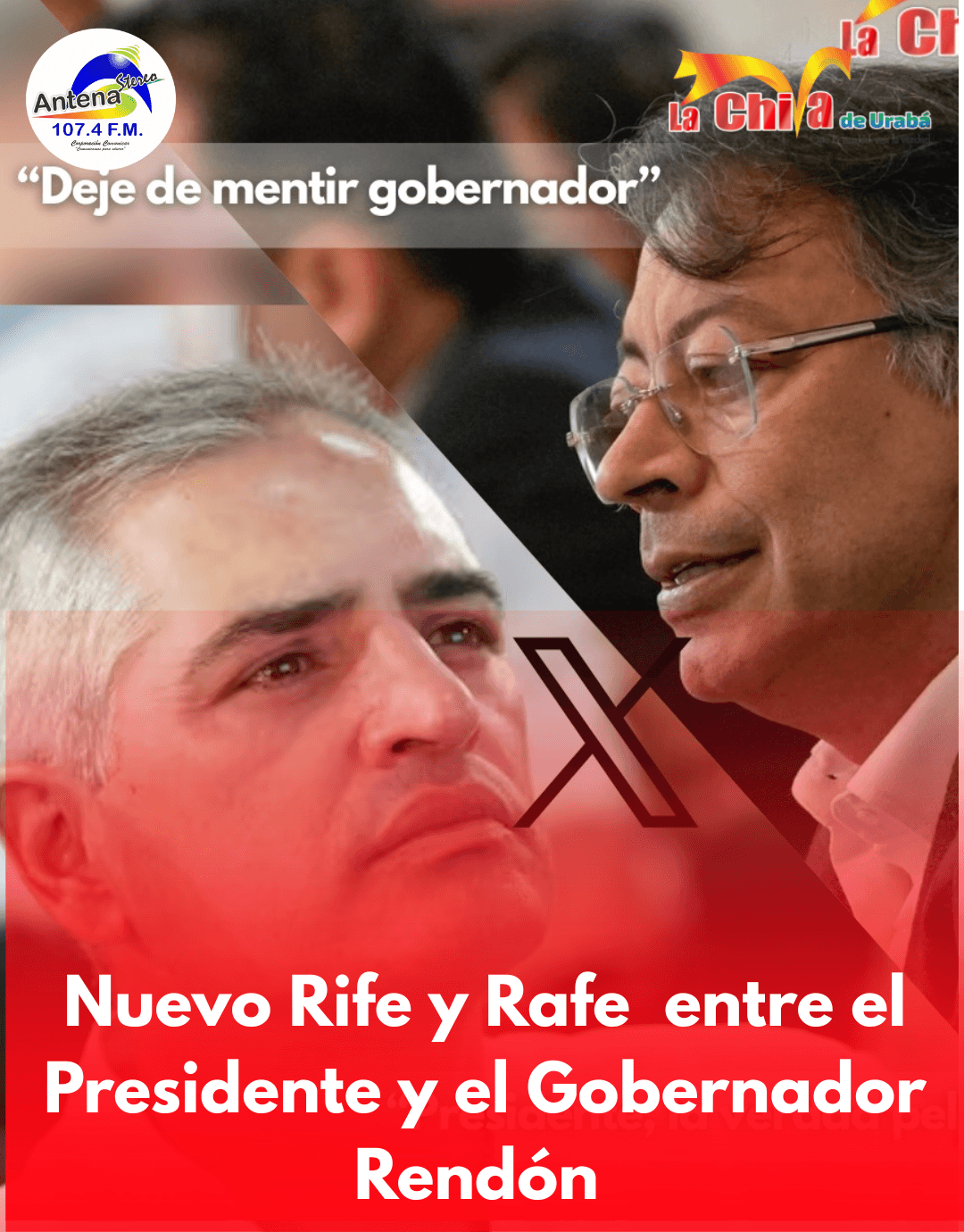 Petro y Rendón vuelven a enfrentarse: cruce de acusaciones por descertificación de EE. UU.