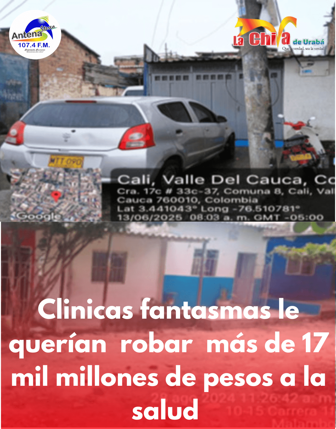 No tenían clínicas, pero le cobraban 17 mil millones al ADRES por víctimas de accidentes de tránsito