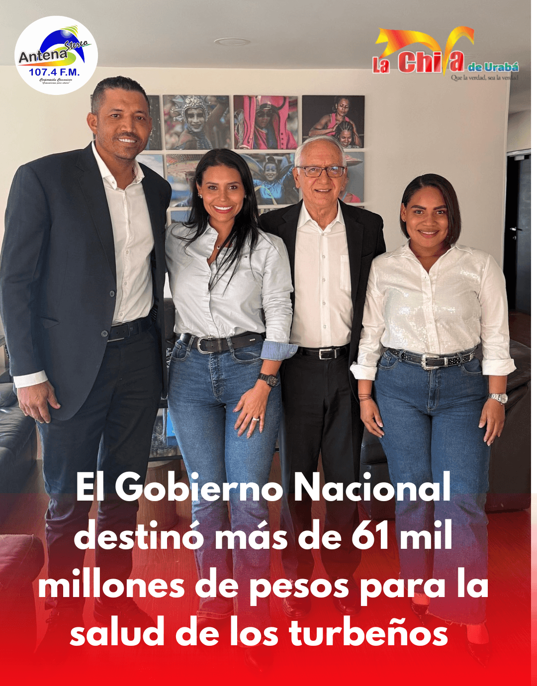 El Distrito de Turbo logró más de 61 mil millones de pesos para inversión en salud