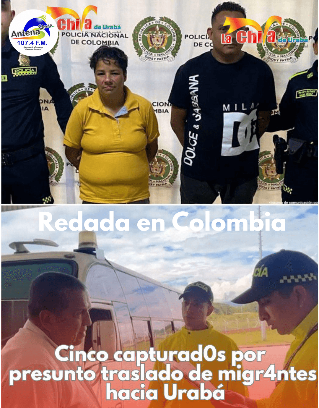 Red de tráfico de migrantes operaba desde Nariño hasta Urabá
