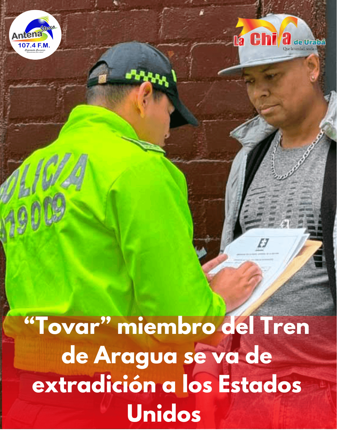 La Policía capturó alias ‘Tovar’ miembro del Tren de Aragua pedido en extr4dic1ón