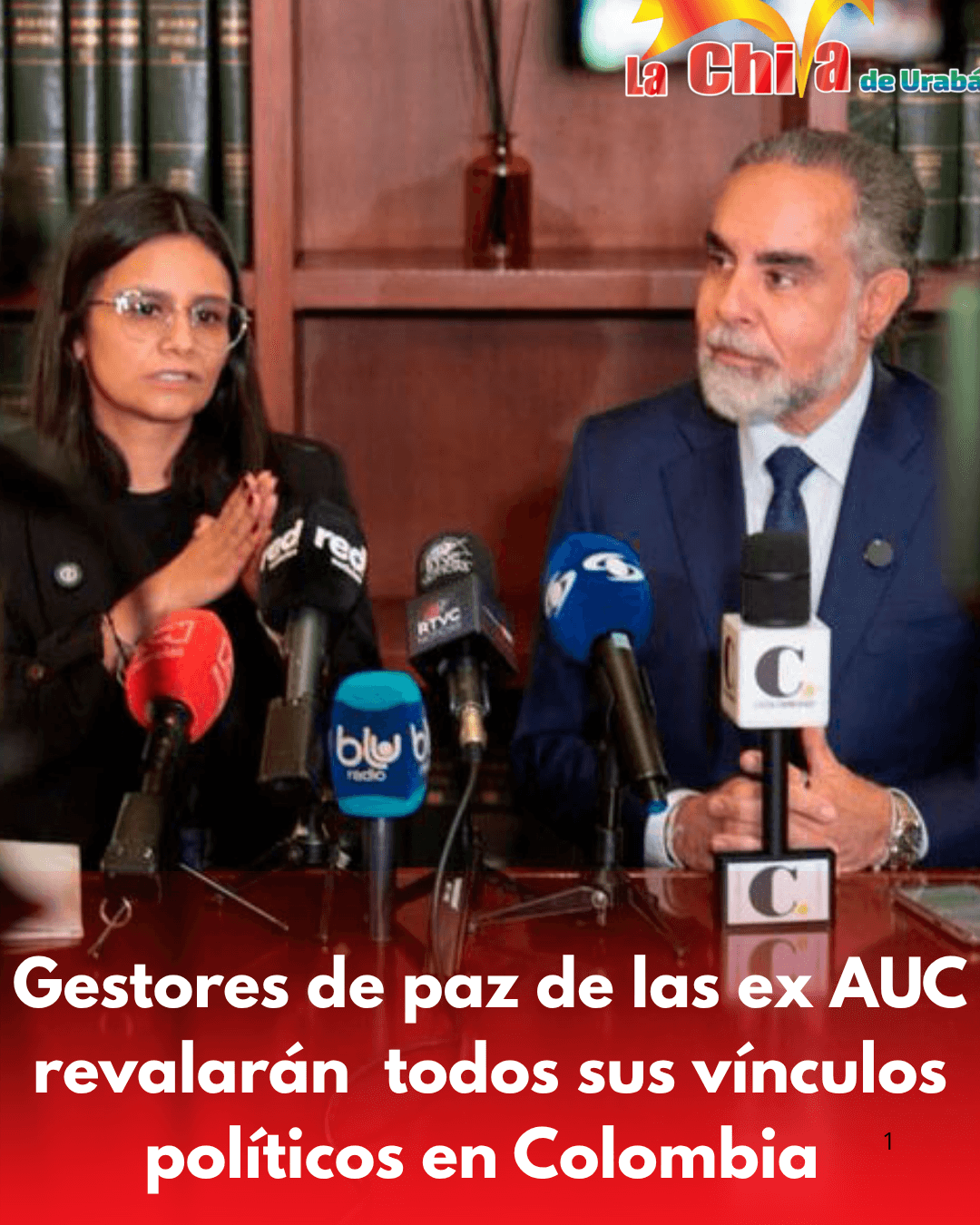 Gestores de paz de las AUC se comprometieron a revelar vínculos con la clase política