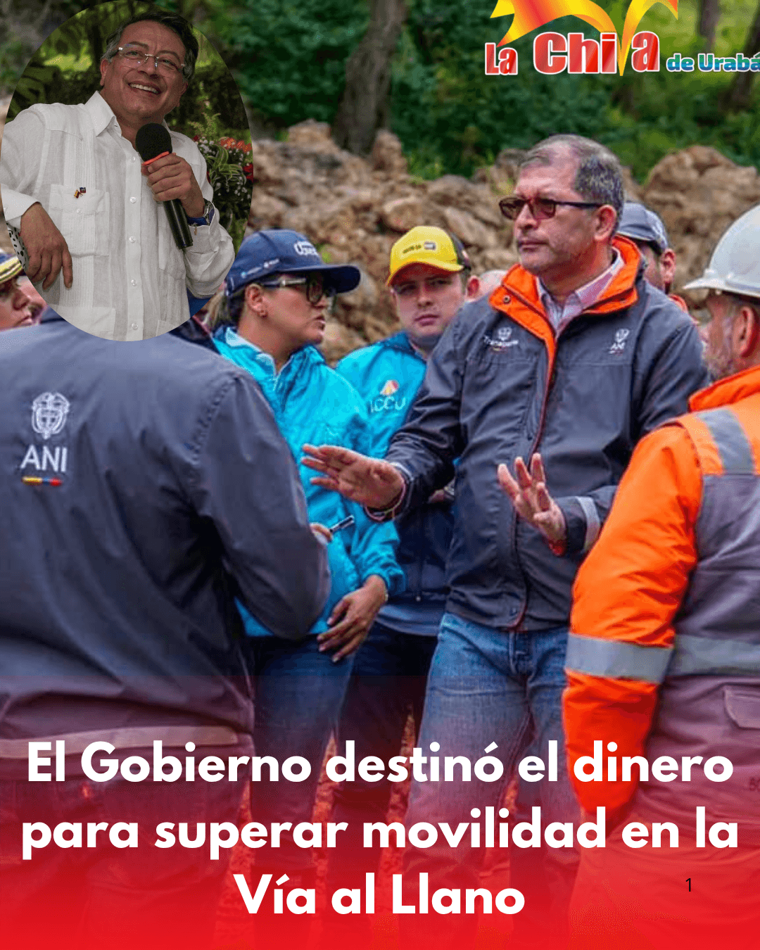 El Gobierno destinó $9.134 millones para atender puntos críticos en la vía al Llano
