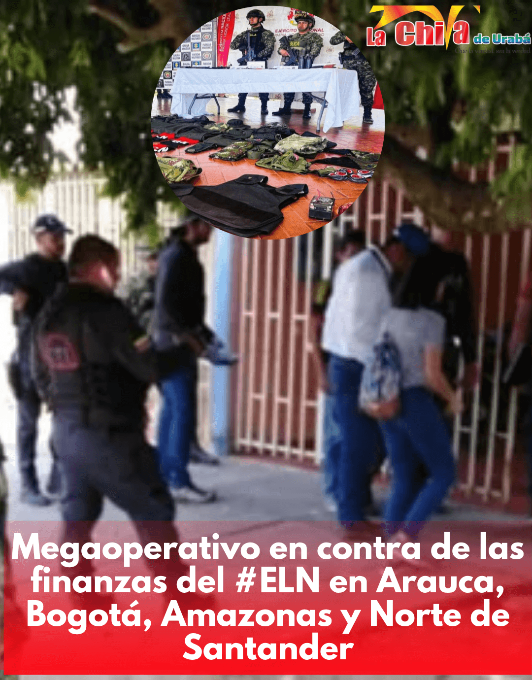 Golpe histórico contra las finanzas del #ELN perdieron más de 70 bienes