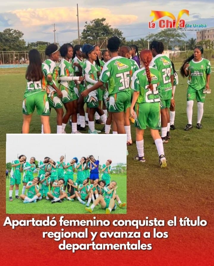 Selección femenina de Apartadó, campeona regional en Arboletes
