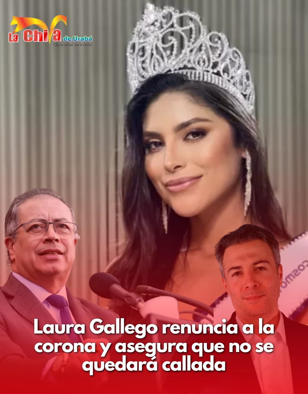 La señorita Antioquia renunció ante la presión social: “No me quedaré callada”