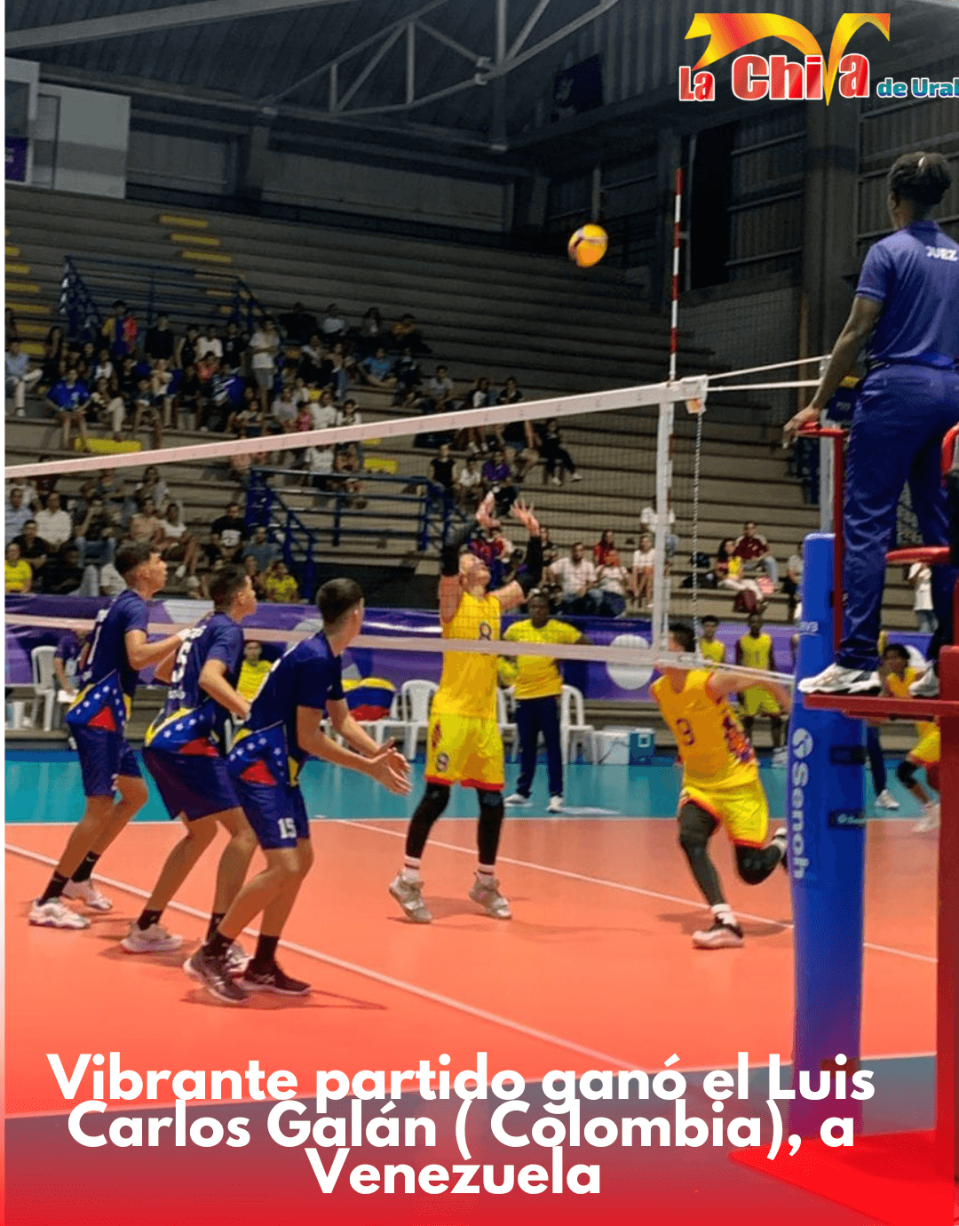 Colombia venció a Venezuela en voleibol y hoy jugara la final frente a México