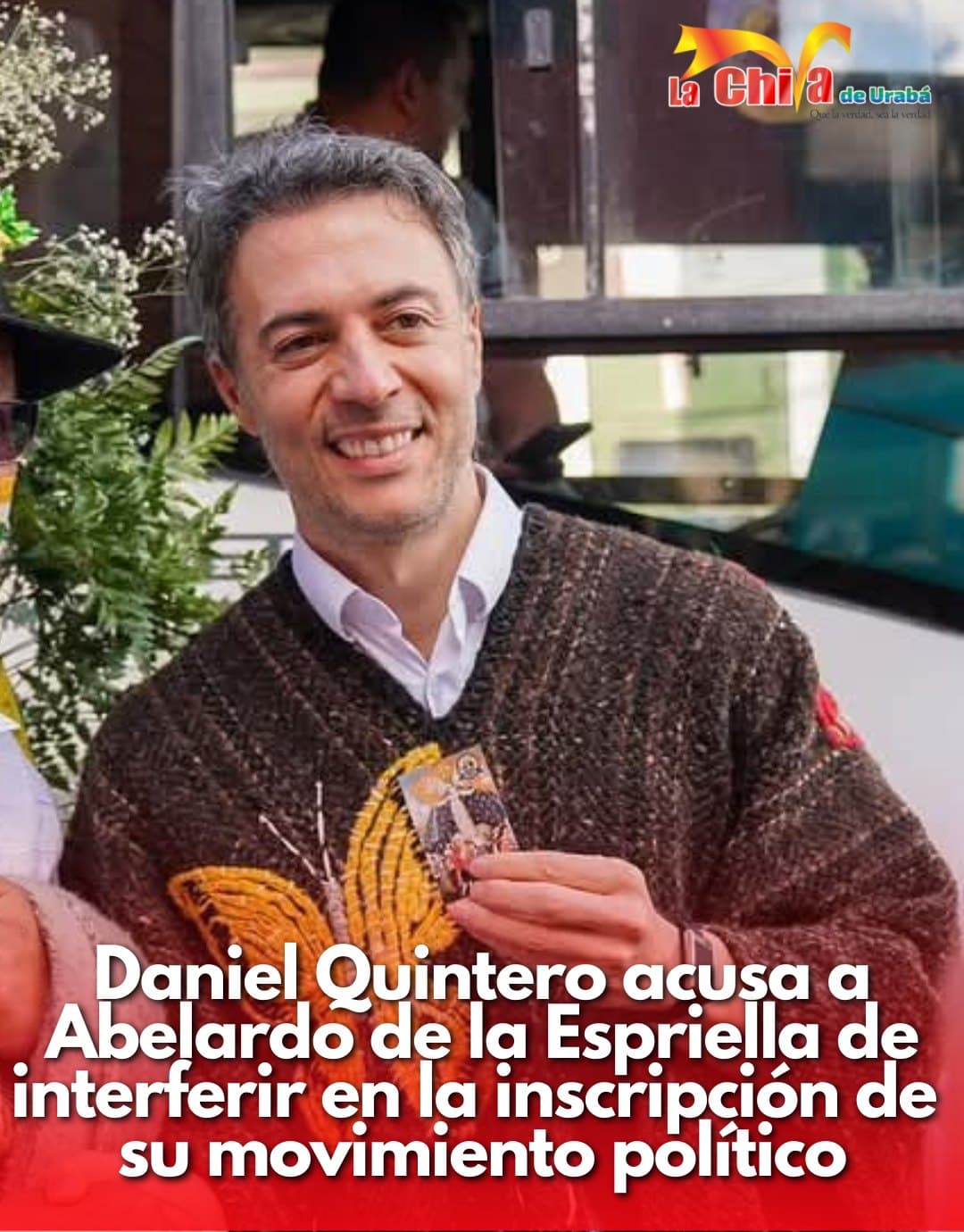 Quintero denunció a De La Espriella de estar detrás la demora de la Registraduría para avalar su movimiento