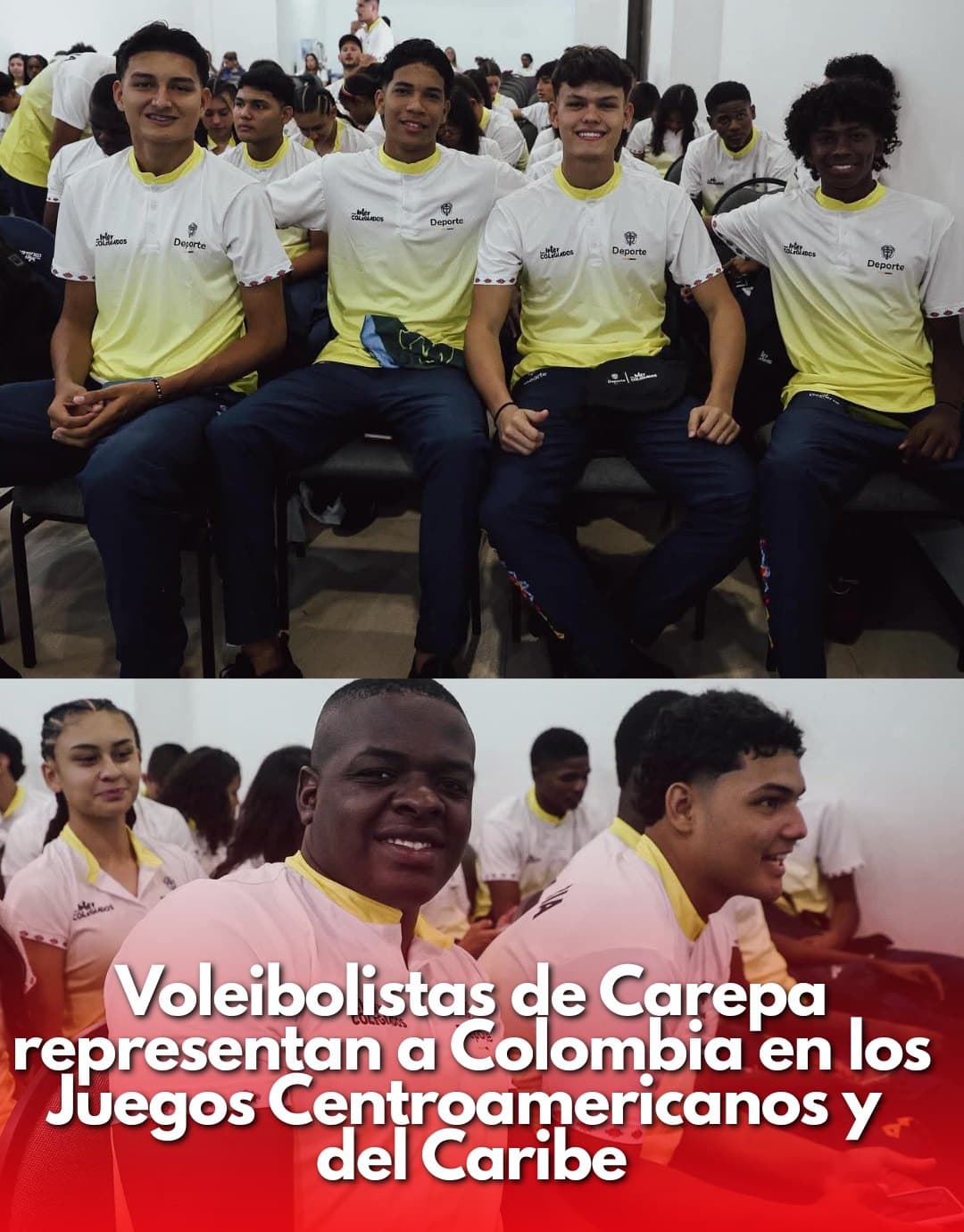 Juveniles de Carepa representan a Colombia en los Escolares Centroamericanos y del Caribe