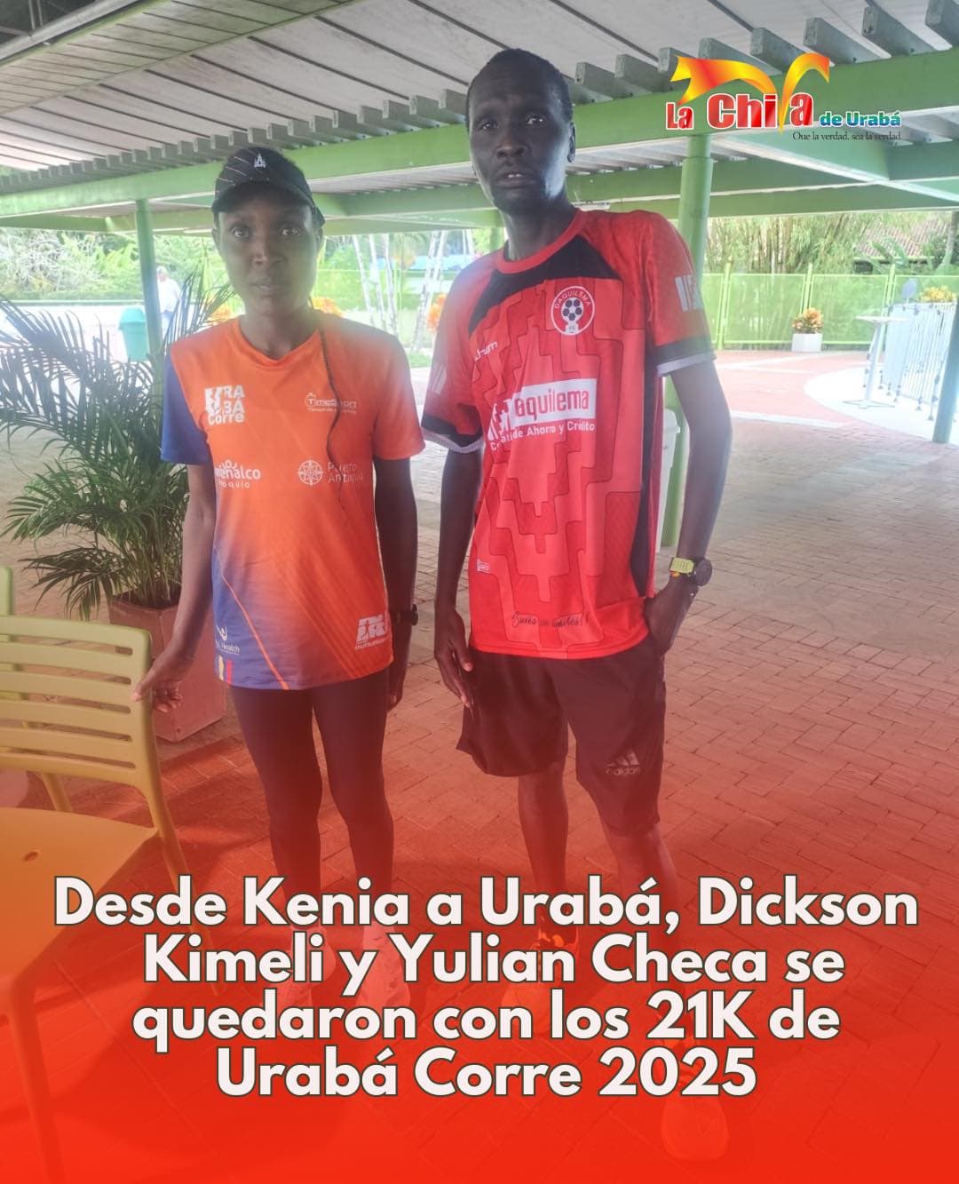 Atletas kenianos dominaron la Media Maratón Urabá Corre 2025